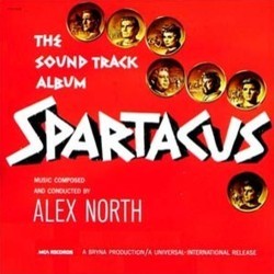 Spartacus Soundtrack (Alex North) - CD cover