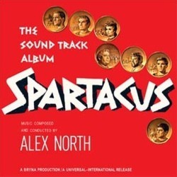 Spartacus Soundtrack (Alex North) - CD cover