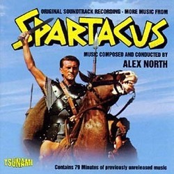 Spartacus Soundtrack (Alex North) - CD cover