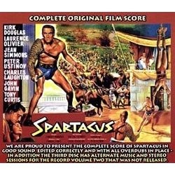 Spartacus Soundtrack (Alex North) - CD cover