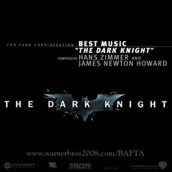 The Dark Knight Soundtrack (James Newton Howard, Hans Zimmer) - CD cover