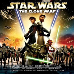 Star Wars: The Clone Wars Soundtrack (Kevin Kiner) - CD cover