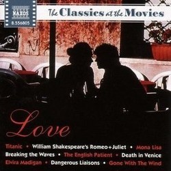 The Classics at the Movies: Love Soundtrack (Various Artists) - CD cover