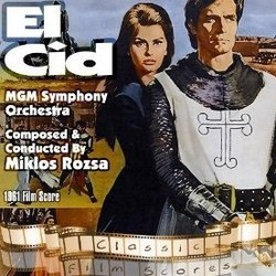 El Cid Soundtrack (Mikls Rzsa) - CD cover