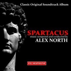 Spartacus Soundtrack (Alex North) - CD cover