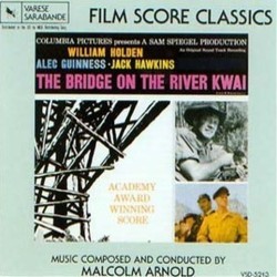 The Bridge on the River Kwai Soundtrack (Malcolm Arnold) - CD cover