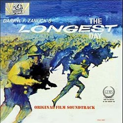 The Longest Day Soundtrack (Various Artists, Maurice Jarre) - CD cover