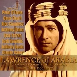 Lawrence of Arabia Soundtrack (Maurice Jarre) - CD cover