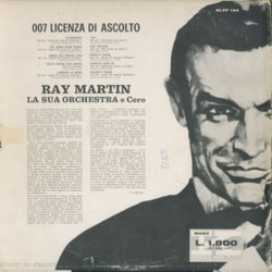 007 Licenza Di... Ascolto Soundtrack (John Barry, Monty Norman) - CD Back cover