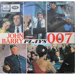 John Barry Plays 007 Soundtrack (John Barry) - CD cover