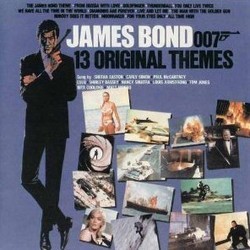 James Bond: 13 Original Themes Soundtrack (Various Artists, John Barry, Bill Conti, Marvin Hamlisch, Paul McCartney, Monty Norman) - CD cover