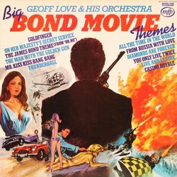 Big Bond Movie Themes Soundtrack (Burt Bacharach, John Barry, Paul McCartney, Monty Norman) - CD cover