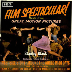 Film Spectacular! Soundtrack (Leonard Bernstein, Ernest Gold, Maurice Jarre, Jerome Moross, Clifton Parker	, William Walton, Victor Young) - CD cover