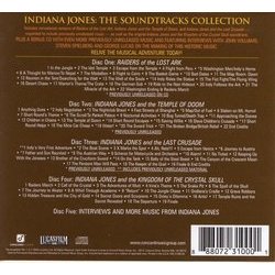 Indiana Jones: The Soundtracks Collection Soundtrack (John Williams) - cd-inlay