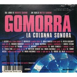 Gomorra Soundtrack (Various Artists) - CD Back cover