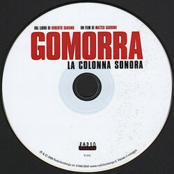 Gomorra Soundtrack (Various Artists) - cd-inlay