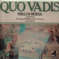 Quo Vadis Soundtrack (Mikls Rzsa) - CD cover