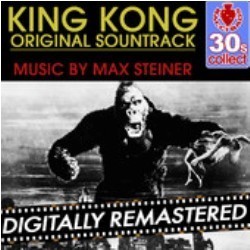 King Kong Soundtrack (Max Steiner) - CD cover