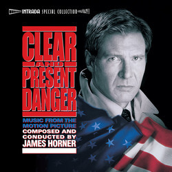 Clear and Present Danger Soundtrack (James Horner) - CD cover