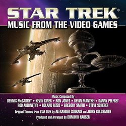 Star Trek : Music from the Video Games Soundtrack (Rod Abernethy, Ron Jones, Kevin Kiner, Kevin Manthei, Dennis McCarthy, Danny Pelfrey, Roland Rizzo, Steve Scherer, Gregory Smith) - CD cover