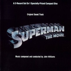 Superman: The Movie Soundtrack (John Williams) - CD cover