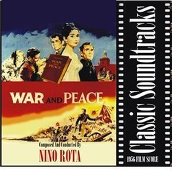 War and Peace Soundtrack (Nino Rota) - CD cover