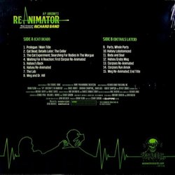 Re-Animator Soundtrack (Richard Band) - CD Back cover