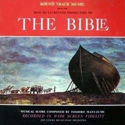 The Bible Soundtrack (Toshir Mayuzumi) - CD cover