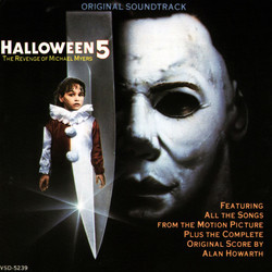 Halloween 5: The Revenge Of Michael Myers Soundtrack (Alan Howarth) - CD cover