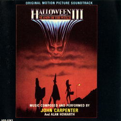 Halloween III: Season of the Witch Soundtrack (John Carpenter, Alan Howarth) - CD cover