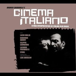 Cinema Italiano Soundtrack (Various Artists, Luis Bacalov, Giancarlo Bigazzi, Lelio Luttazzi, Andrea Morricone, Ennio Morricone, Riz Ortolani, Nicola Piovani, Nino Rota) - CD cover