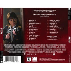 Red 2 Soundtrack (Alan Silvestri) - CD Back cover