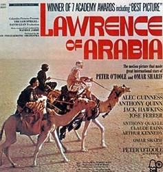 Lawrence of Arabia Soundtrack (Maurice Jarre) - CD cover