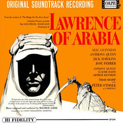 Lawrence of Arabia Soundtrack (Maurice Jarre) - CD cover