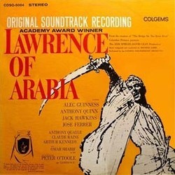 Lawrence of Arabia Soundtrack (Maurice Jarre) - CD cover