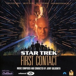 Star Trek: First Contact Soundtrack (Jerry Goldsmith) - CD cover