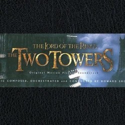 The Lord of the Rings: The Two Towers Soundtrack (Howard Shore) - CD cover