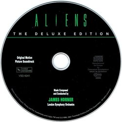 Aliens Soundtrack (James Horner) - cd-inlay