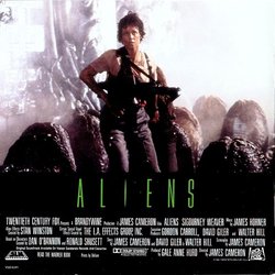 Aliens Soundtrack (James Horner) - cd-inlay