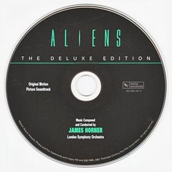 Aliens Soundtrack (James Horner) - cd-inlay