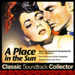 A Place in the Sun Soundtrack (Franz Waxman) - CD cover