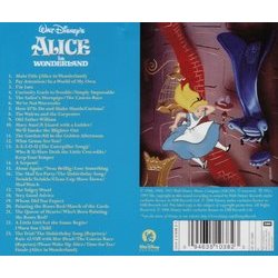 Alice in Wonderland Soundtrack (Oliver Wallace) - CD Back cover