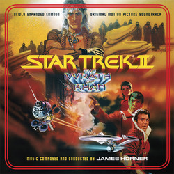 Star Trek II: The Wrath of Khan Soundtrack (James Horner) - CD cover