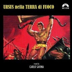 Ursus nella Terra di Fuoco Soundtrack (Carlo Savina) - CD cover