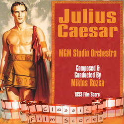 Julius Caesar Soundtrack (Mikls Rzsa) - CD cover