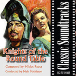 Knights of the Round Table Soundtrack (Mikls Rzsa) - CD cover