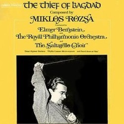 The Thief of Bagdad Soundtrack (Mikls Rzsa) - CD cover