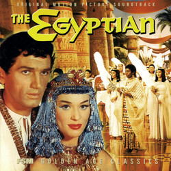 The Egyptian Soundtrack (Bernard Herrmann, Alfred Newman) - CD cover