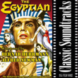 The Egyptian Soundtrack (Bernard Herrmann, Alfred Newman) - CD cover