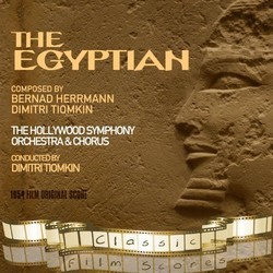 The Egyptian Soundtrack (Bernard Herrmann, Alfred Newman) - CD cover